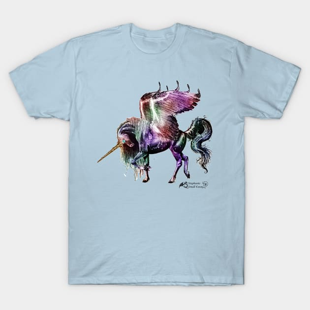 horse pony equine pegacorn pegasus unicorn T-Shirt by pegacorna